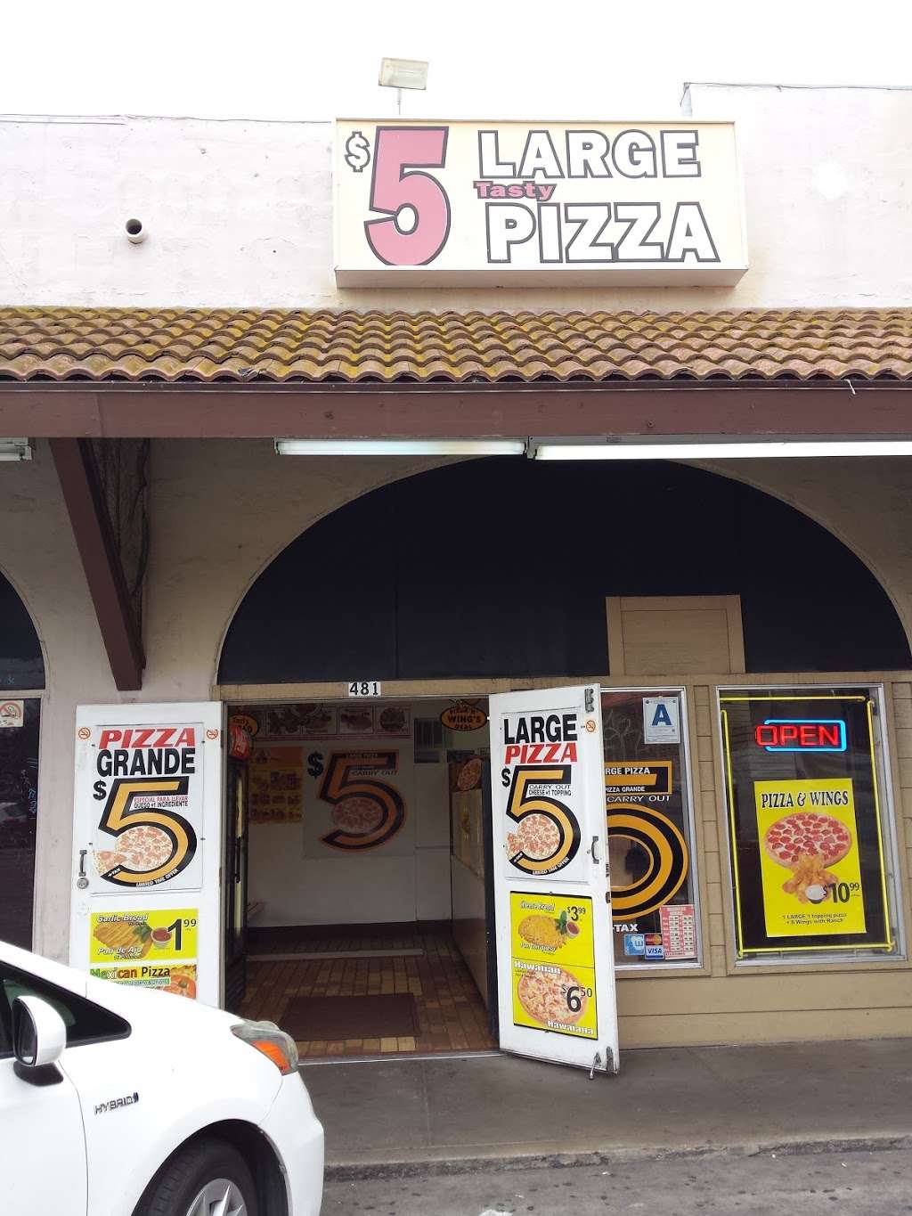 Tasty Pizza | 2481 Broadway, San Diego, CA 92102, USA | Phone: (619) 233-3005