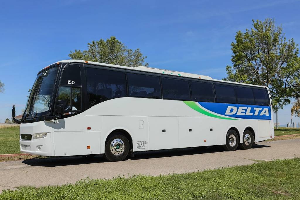 Delta Charter Bus | 4900 E Mariposa Rd, Stockton, CA 95215, USA | Phone: (209) 465-1053