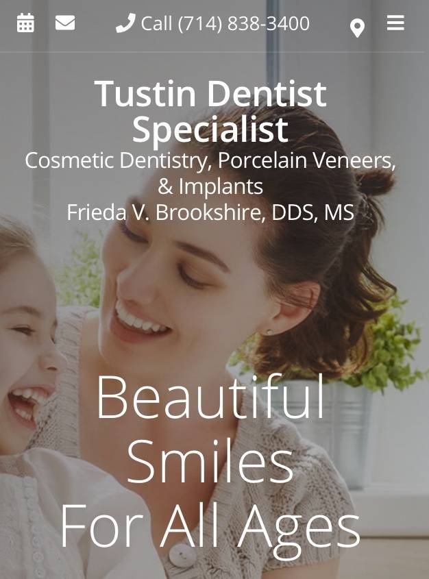 Tustin Dentist Specialist | 13420 Newport Ave suite d, Tustin, CA 92780, USA | Phone: (714) 838-3400