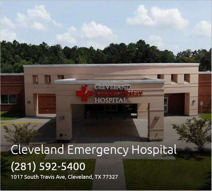 Cleveland Emergency Hospital | 1017 S Travis Ave, Cleveland, TX 77327, USA | Phone: (281) 592-5400