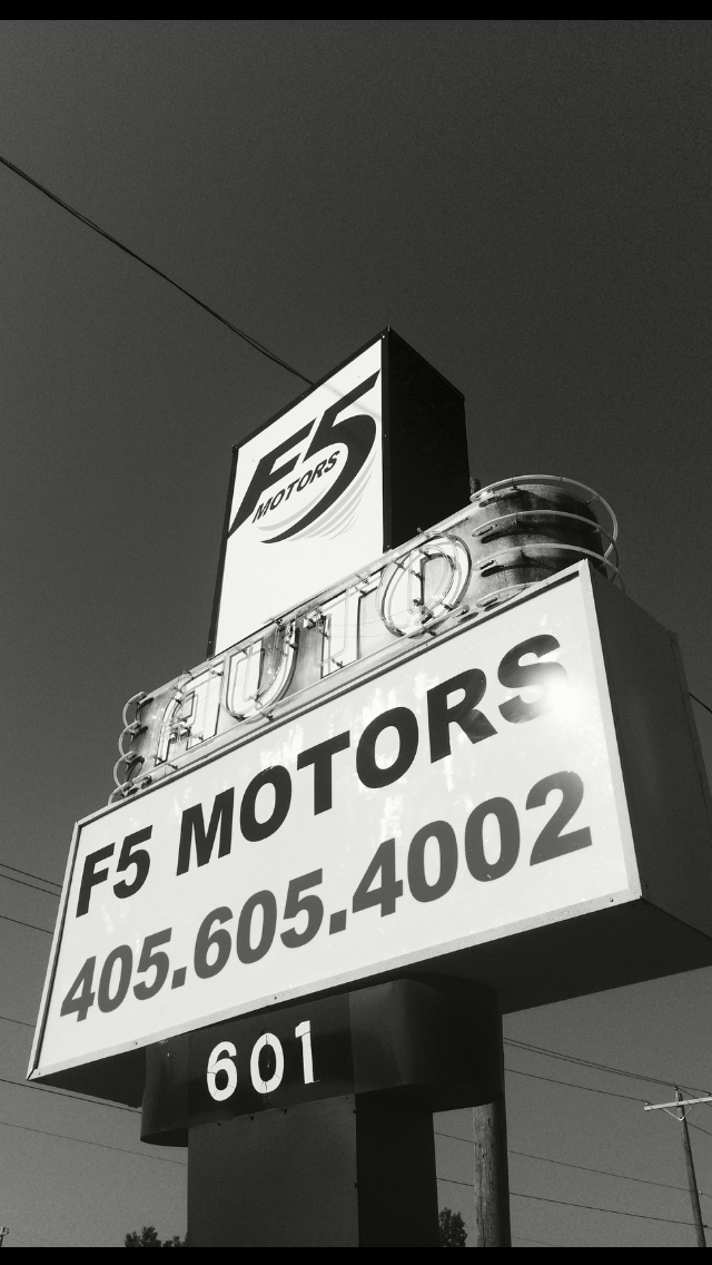 F5 Motors | 601 SW 29th St, Oklahoma City, OK 73109, USA | Phone: (405) 605-4002