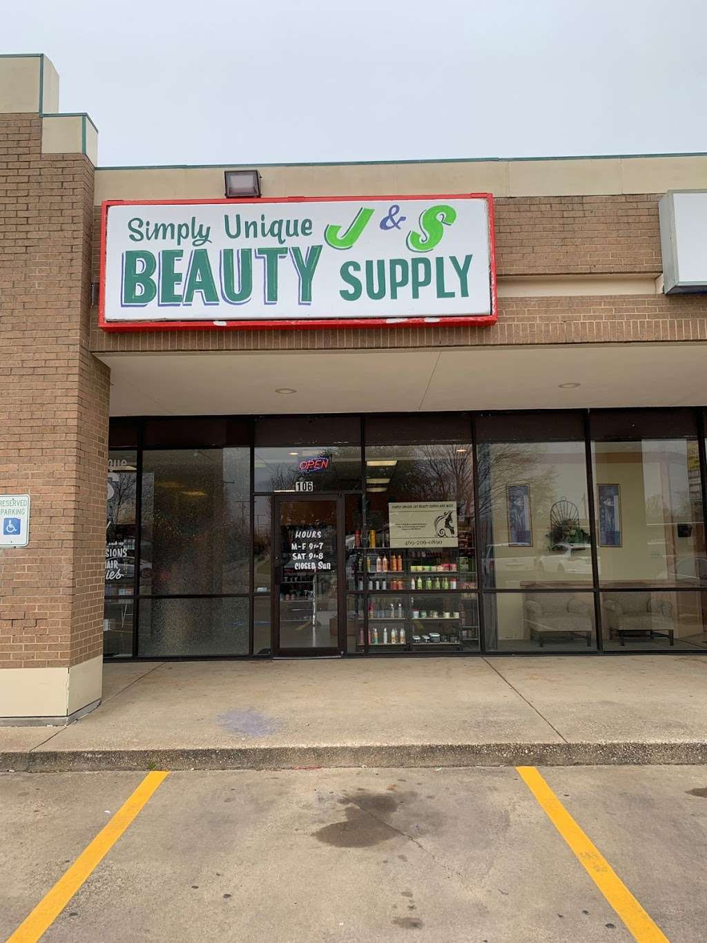 Simply Unique J&S Beauty Supply And More | 625 Pioneer Rd #106, Mesquite, TX 75149, USA | Phone: (469) 206-0890