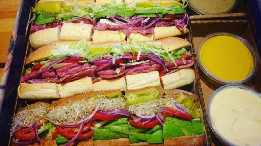 Beach Hut Deli Huntington Beach | 19025 Beach Blvd, Huntington Beach, CA 92648, USA | Phone: (714) 841-7609