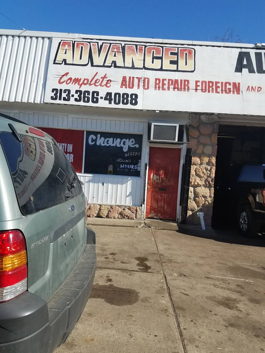 Advanced Auto Repair | 18840 Van Dyke Ave, Detroit, MI 48234, USA | Phone: (313) 366-4088