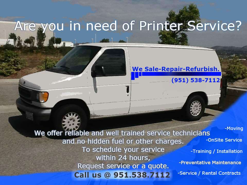 O. M. I. - Plotter repair | 42108 Roick Dr, Temecula, CA 92590, USA | Phone: (951) 538-7112