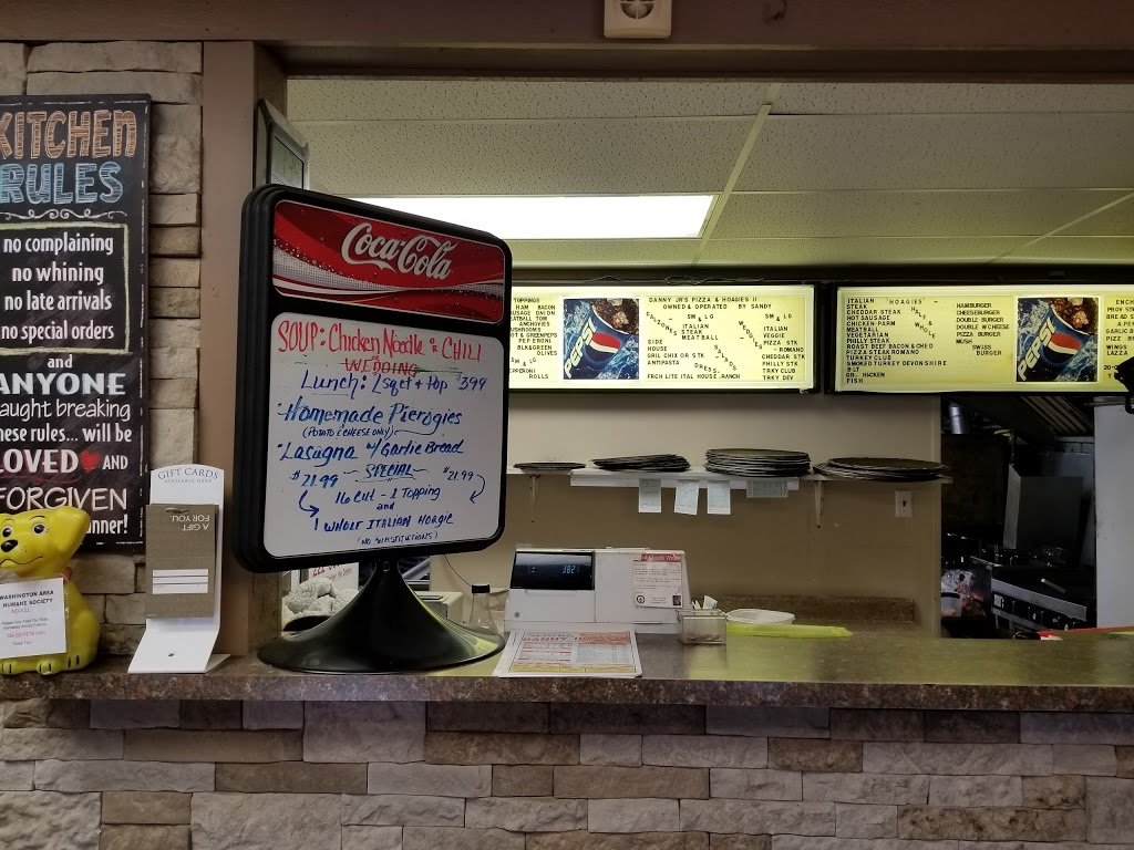 Danny Jrs Pizza & Hoagies | 1045 PA-519, Eighty Four, PA 15330, USA | Phone: (724) 222-9666