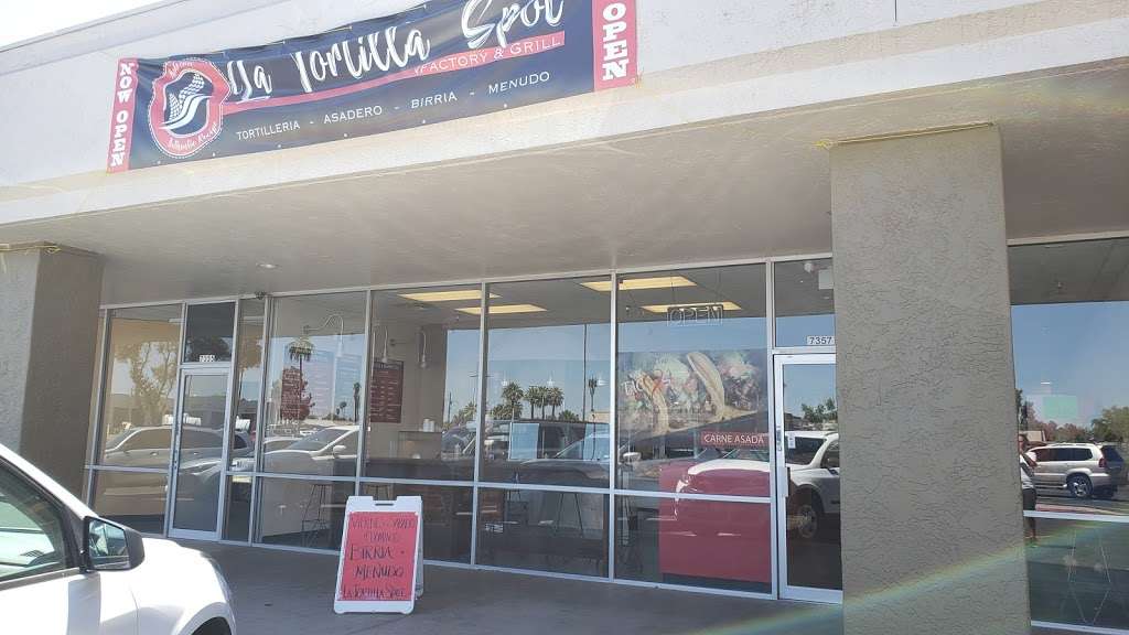 La Tortilla Spot Factory & Grill | 7357 W Indian School Rd, Phoenix, AZ 85033, USA | Phone: (480) 534-4055
