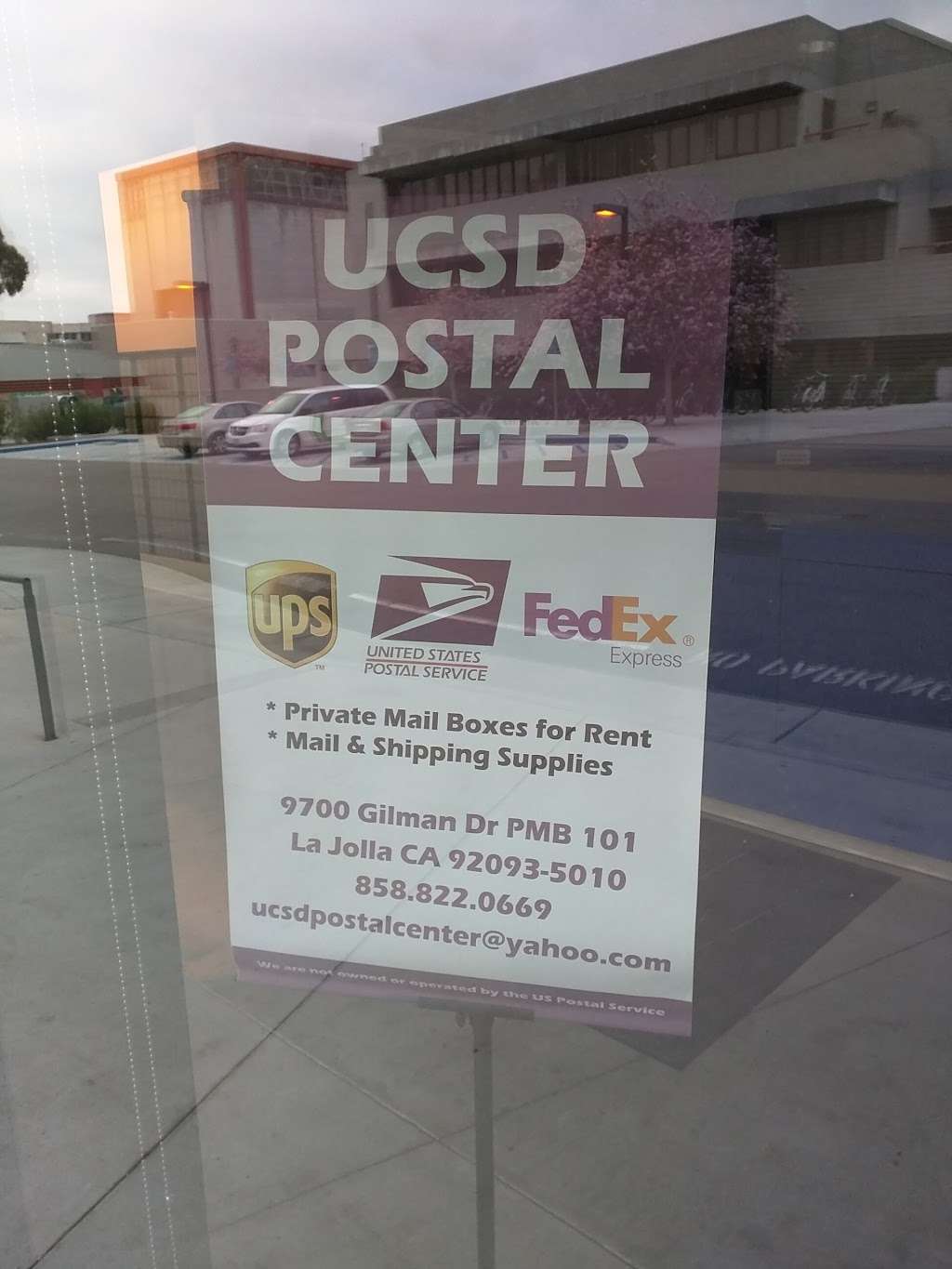 UCSD Mail Services | Greenhouse Ln, La Jolla, CA 92093, USA | Phone: (858) 534-1164