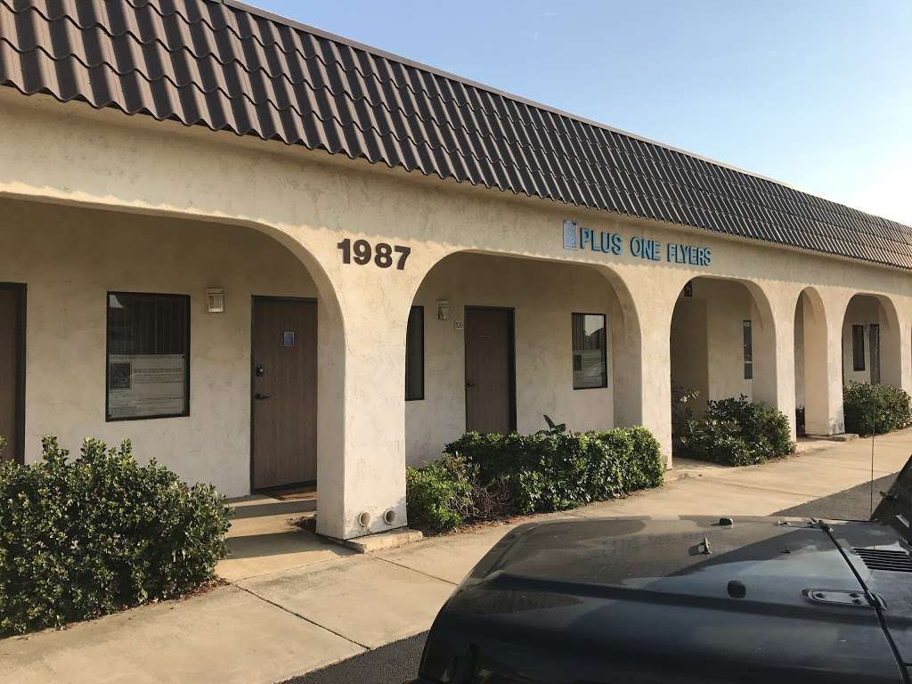 Plus One Flyers Inc | 1985 N Marshall Ave # 107, El Cajon, CA 92020, USA | Phone: (619) 258-0714