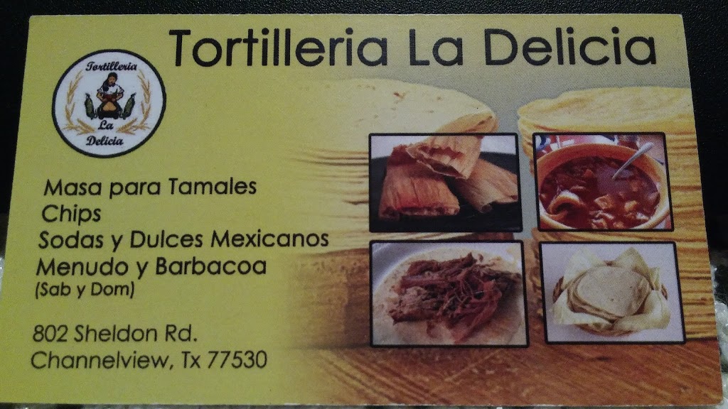 Tortilleria La Delicia | 802 Sheldon Rd, Channelview, TX 77530, USA | Phone: (281) 457-1222