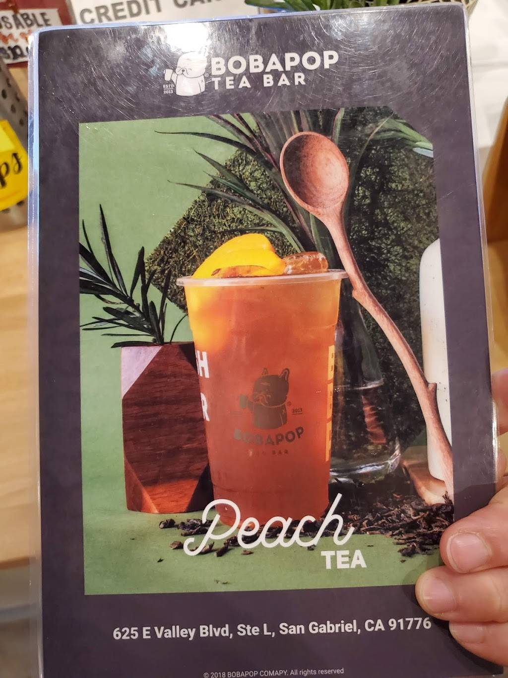 BoBaPOP Tea Bar | 625 E Valley Blvd Ste L, San Gabriel, CA 91776, USA | Phone: (626) 545-2705