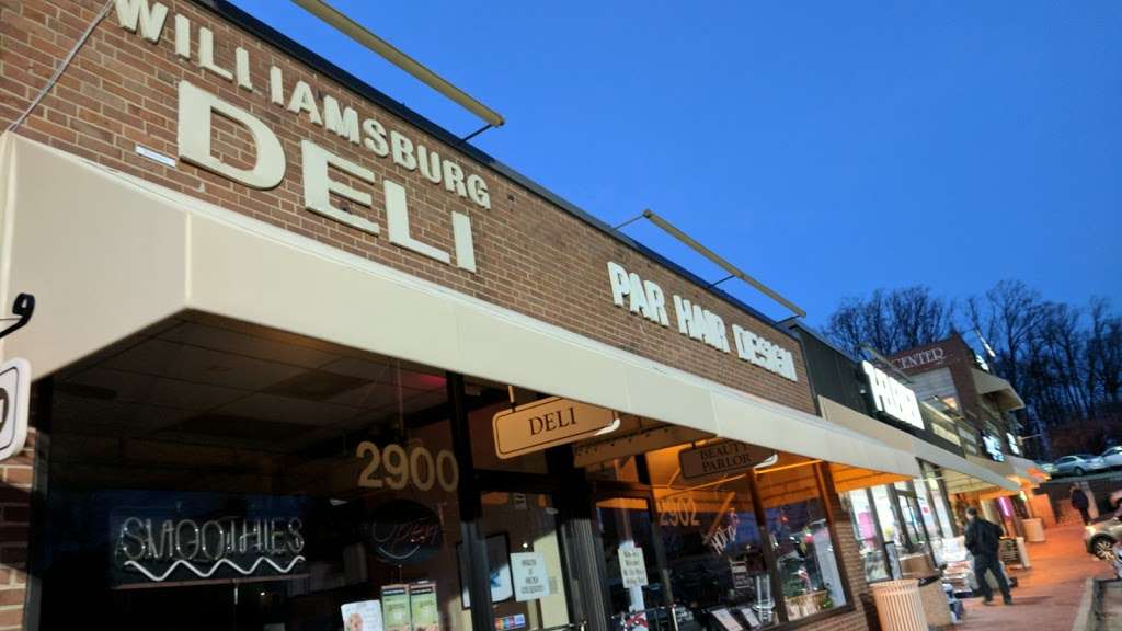 Williamsburg Deli | 2900 N Sycamore St, Arlington, VA 22207, USA | Phone: (703) 237-4290