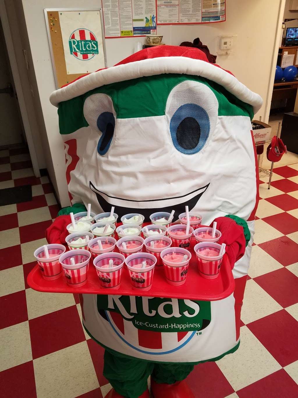 Ritas Italian Ice & Frozen Custard | 2601, 1319 N 5th St, Stroudsburg, PA 18360, USA | Phone: (570) 420-8099