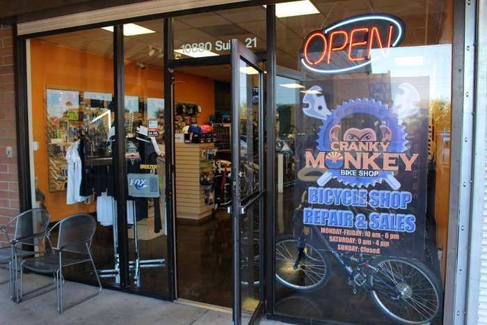 cranky monkey bike shop
