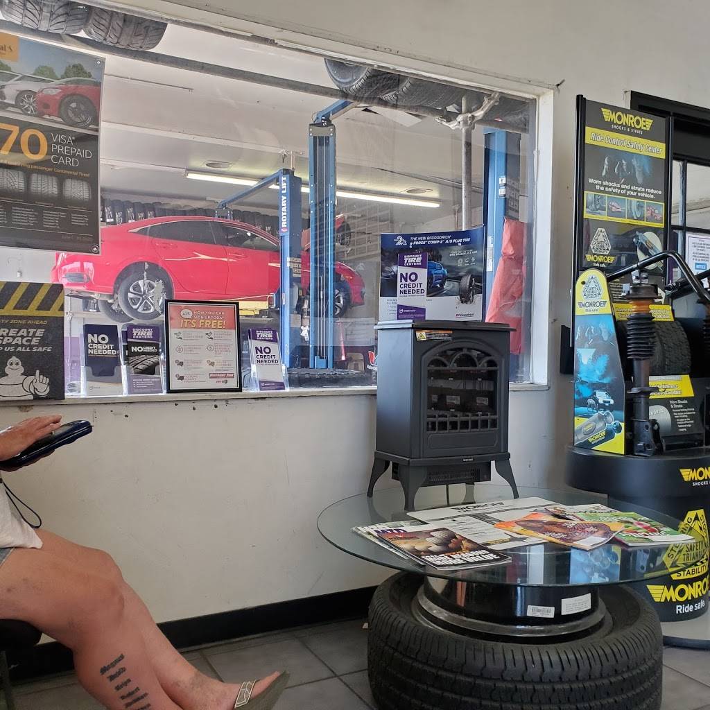 Discount Tire Centers | 101 W Base Line St, San Bernardino, CA 92410, USA | Phone: (909) 693-3059