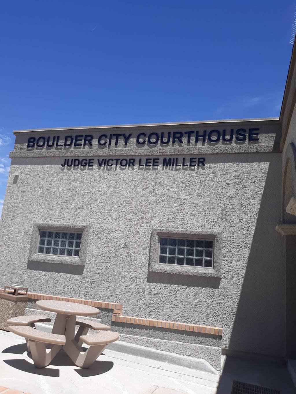 Boulder City Township Justice Court | 501 Avenue G, Boulder City, NV 89005, USA | Phone: (702) 455-8000