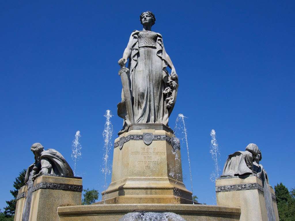 Thatcher Fountain | City Park Esplanade, Denver, CO 80206