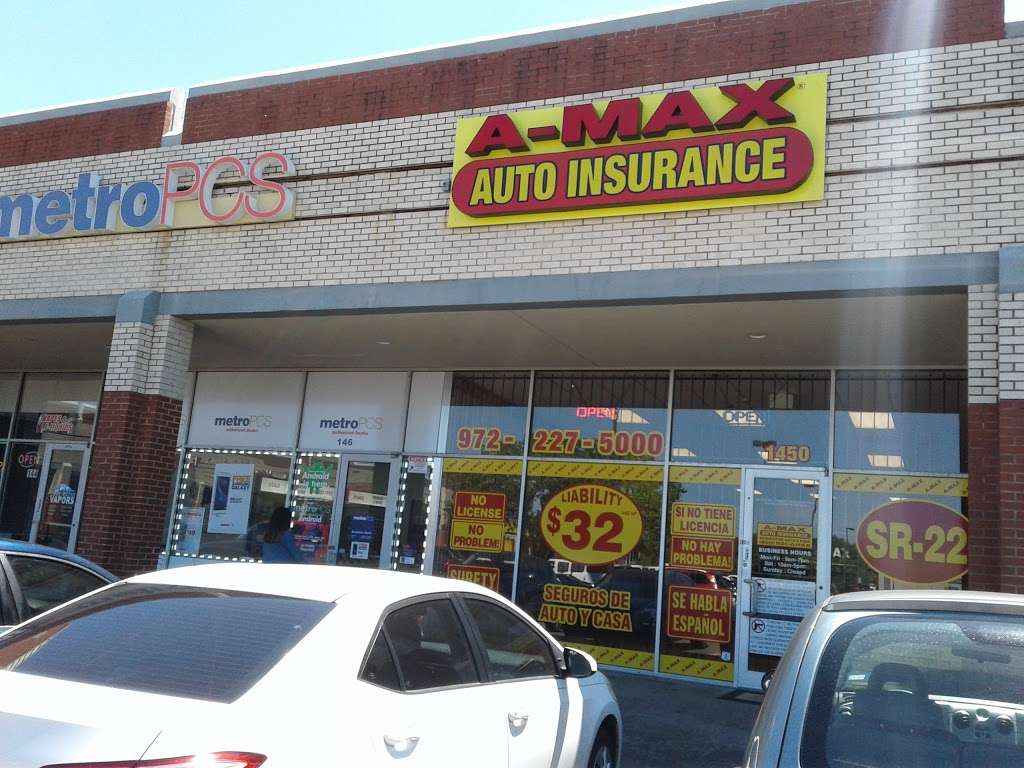 A-MAX Auto Insurance | 1445 W Pleasant Run Rd Ste 600, Lancaster, TX 75146, USA | Phone: (972) 227-5000