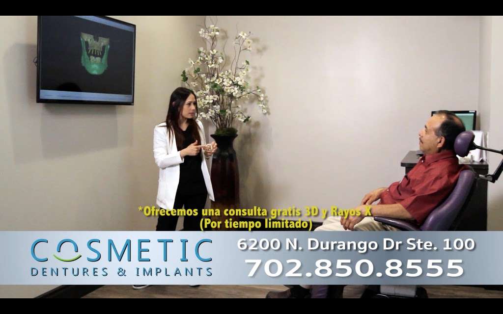 Cosmetic Dentures & Implants | 6200 N Durango Dr Suite 100, Las Vegas, NV 89149, USA | Phone: (702) 850-8555