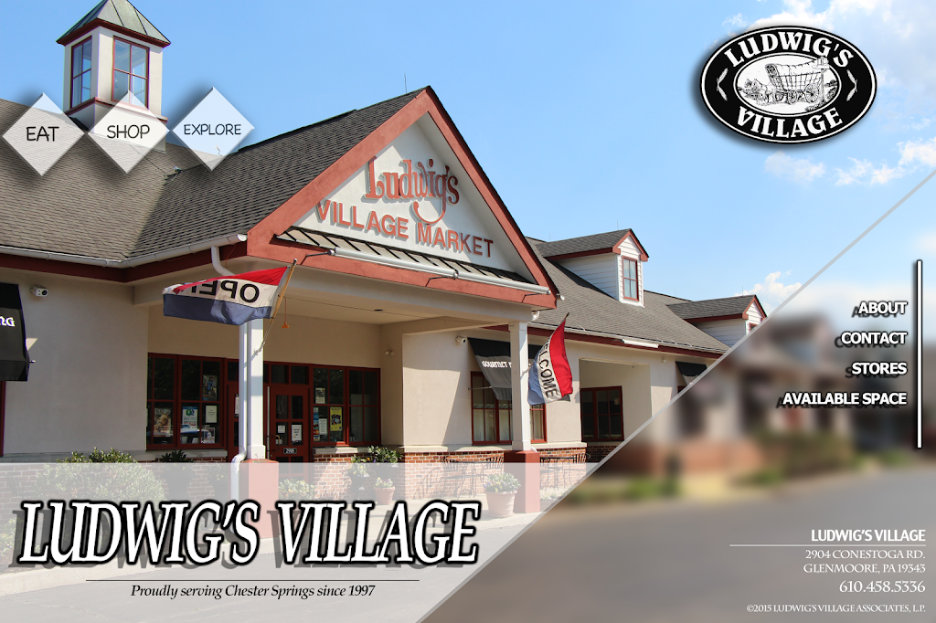 Ludwigs Village | 2904 Conestoga Rd, Glenmoore, PA 19343, USA | Phone: (484) 645-5124