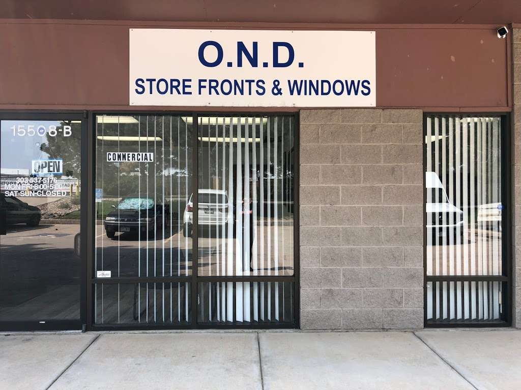 O.N.D. Storefronts & Windows, Inc. | 15508 E 19th Ave unit b, Aurora, CO 80011 | Phone: (303) 537-5176