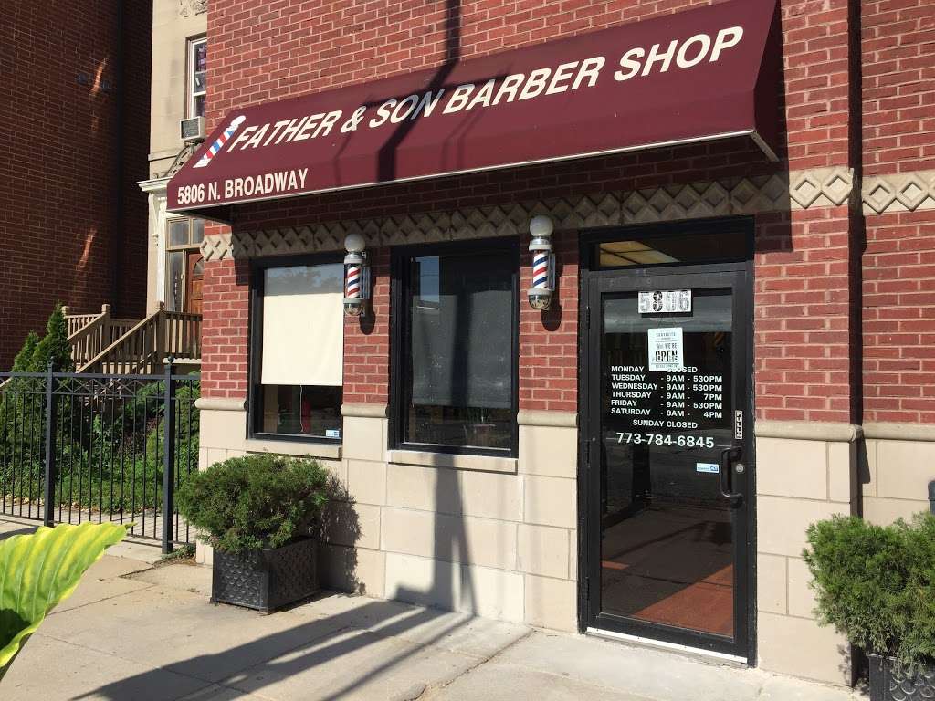 Father & Son Barber Shop | 5806 N Broadway # 4, Chicago, IL 60660, USA | Phone: (773) 784-6845