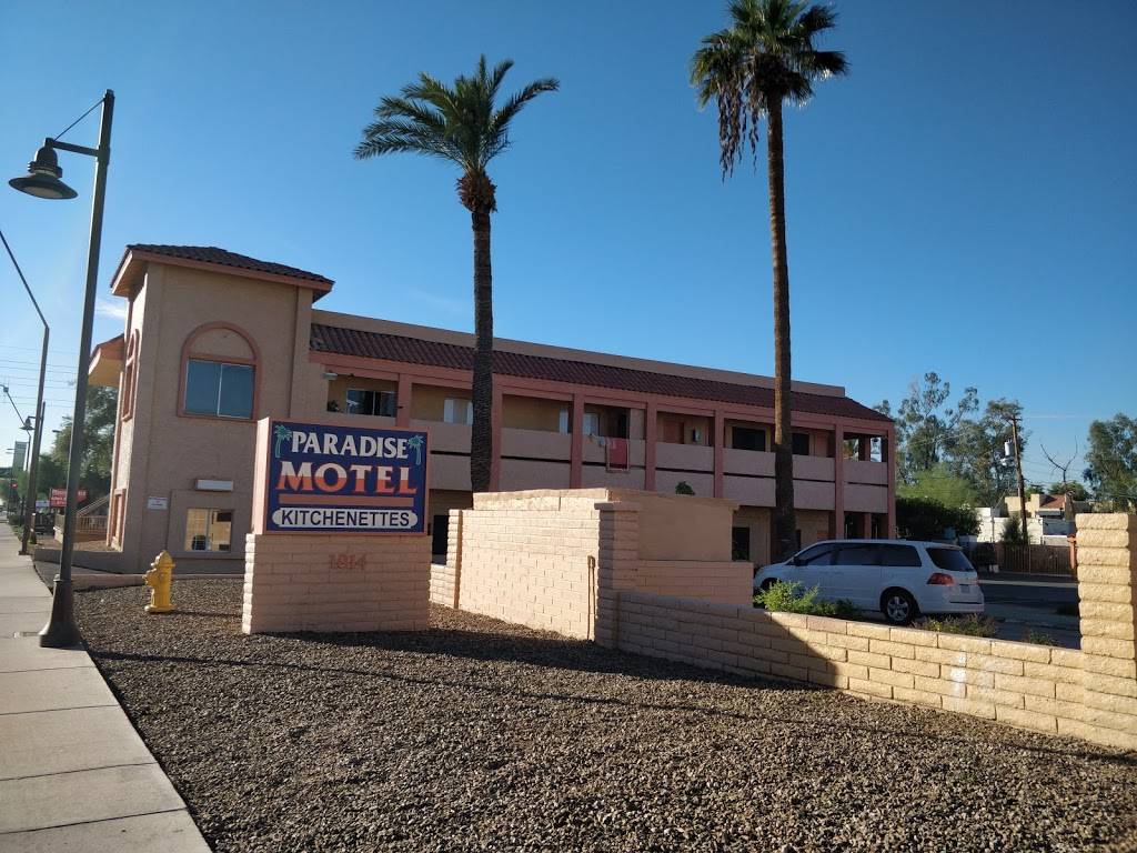 Paradise Motel | 1814 E Apache Blvd, Tempe, AZ 85281, USA | Phone: (480) 967-9935
