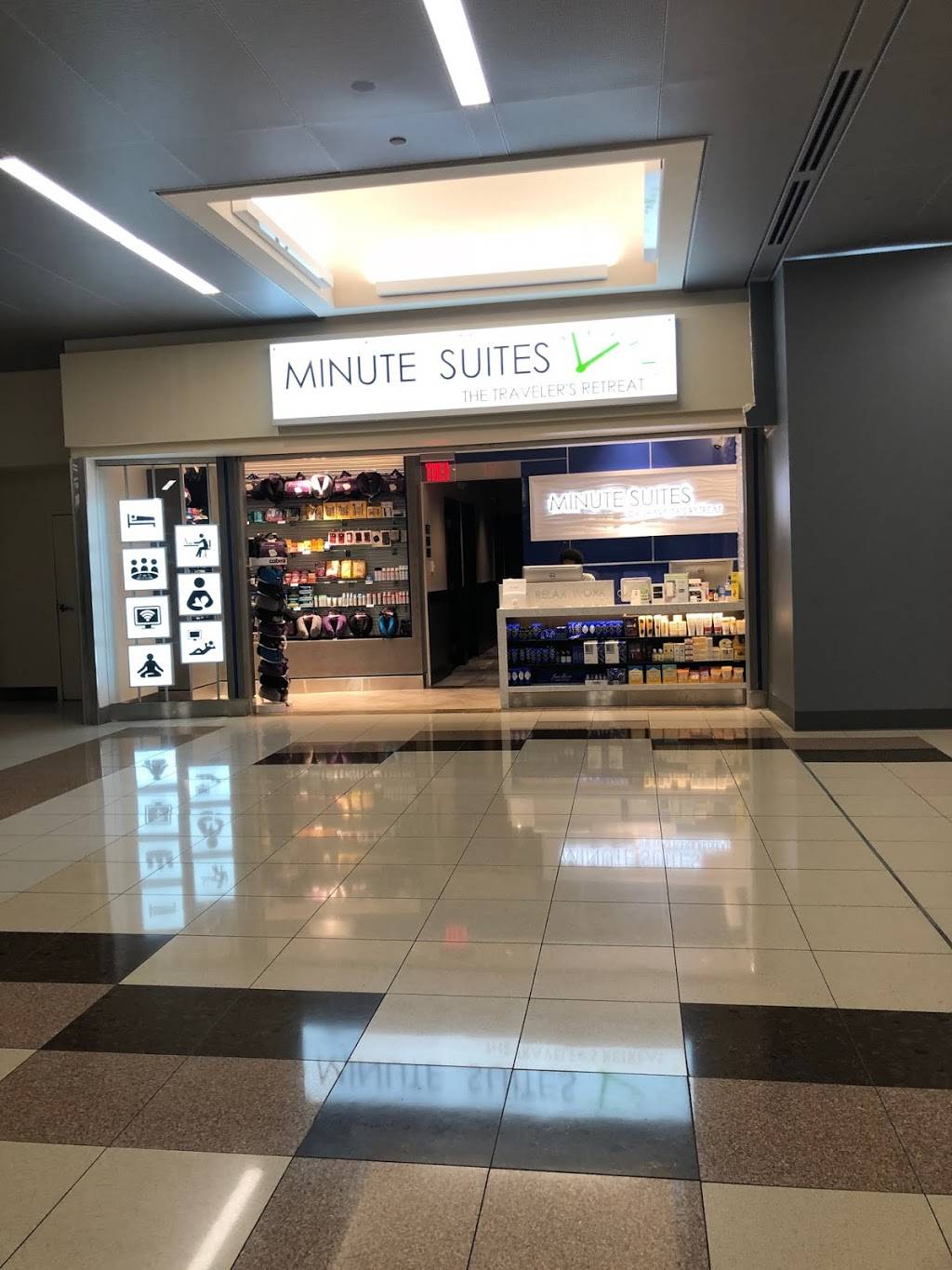 Minute Suites ATL - Concourse T | 6000 N Terminal Pkwy, Atlanta, GA 30320, USA | Phone: (404) 907-4002