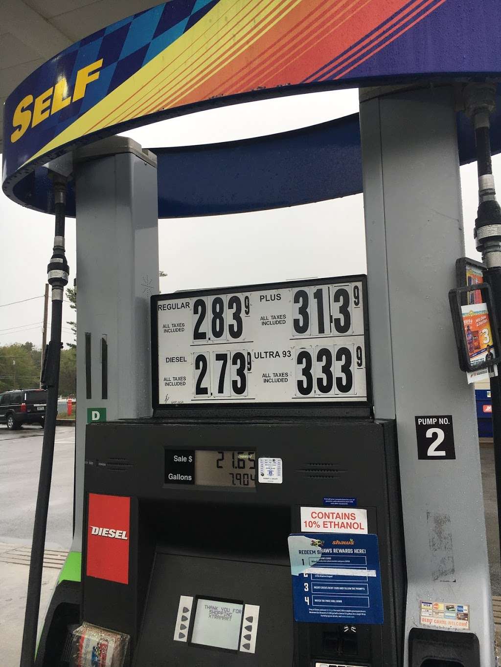 Sunoco Gas Station | 1045 Danielson Pike, Scituate, RI 02857, USA | Phone: (401) 647-3520