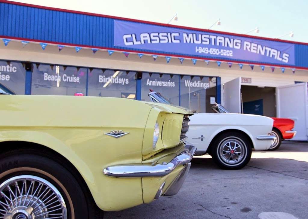 Classic Mustang Rentals | 1745 Newport Blvd, Costa Mesa, CA 92627, USA | Phone: (949) 650-5202