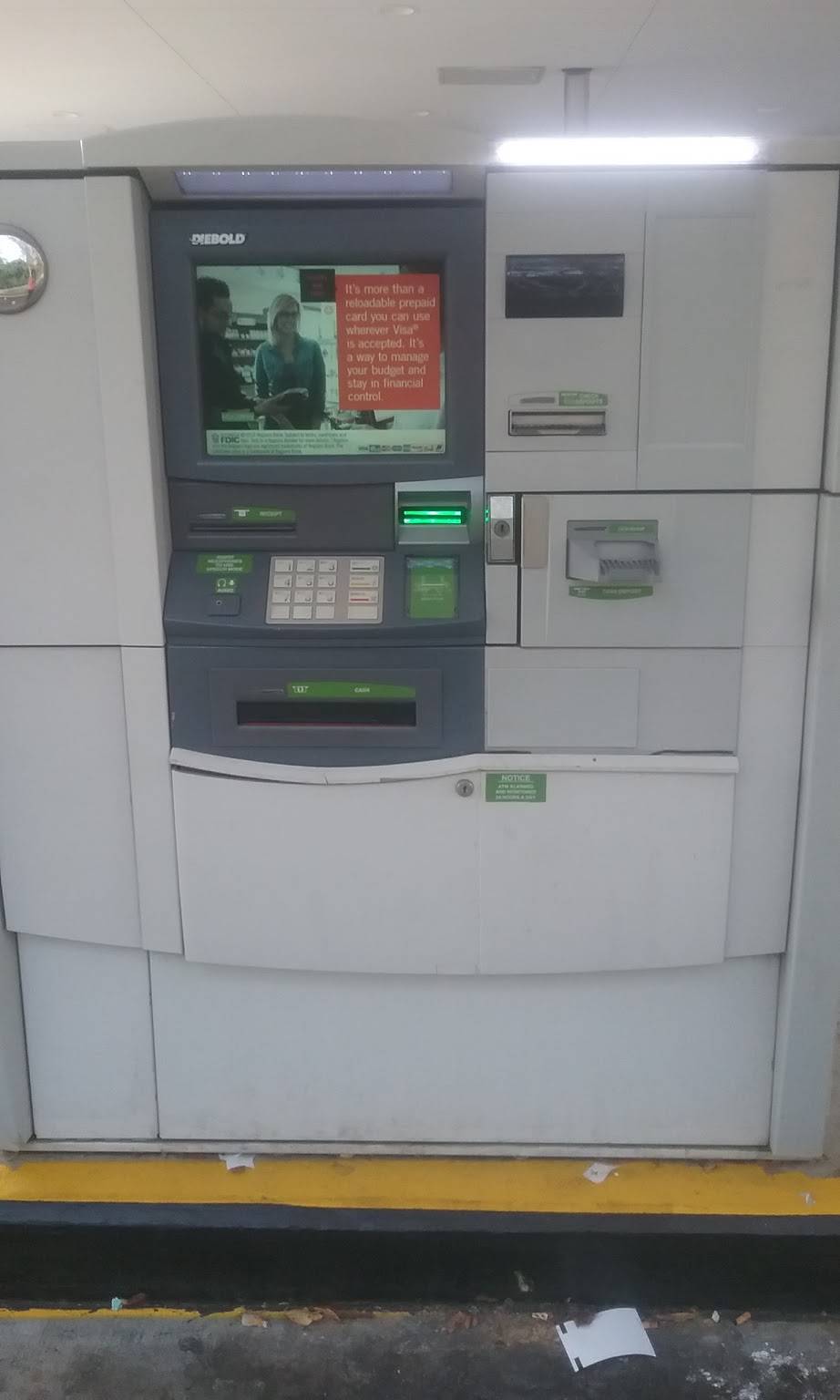 ATM (Regions Bank) | 1304 Tomahawk Rd, Birmingham, AL 35214, USA | Phone: (800) 734-4667