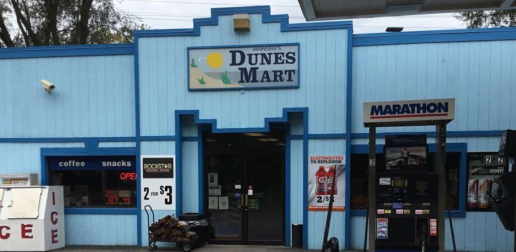 Jannsens Dunes Mart | 2 E Dunes Hwy, Beverly Shores, IN 46301, USA | Phone: (219) 879-8048