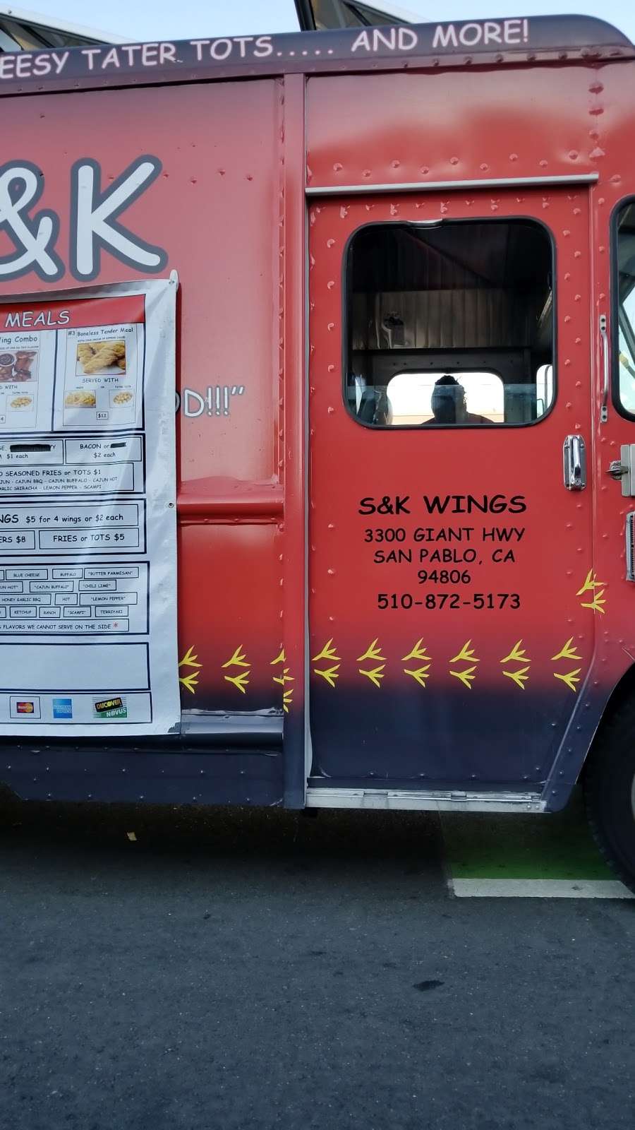 S&K Wings | 3300 Giant Hwy, Richmond, CA 94806, USA | Phone: (510) 872-5173