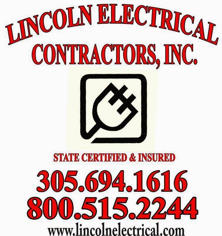 Lincoln Electrical Contractor | 155 Bentley Dr, Miami Springs, FL 33166, USA | Phone: (305) 694-1616