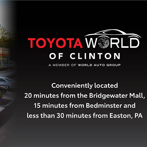 Toyota World of Clinton Service and Parts Department | 2 Van Syckles Rd, Clinton, NJ 08809, USA | Phone: (908) 638-4100