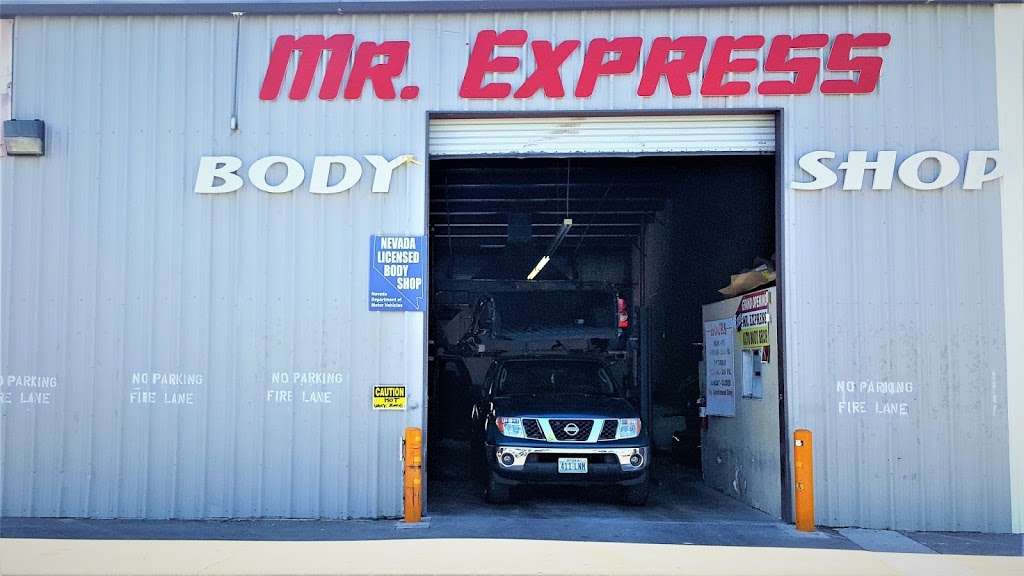 Mr Express Body Shop | 2110 N Lamb Blvd Suite D&E, Las Vegas, NV 89115, USA | Phone: (702) 738-9387