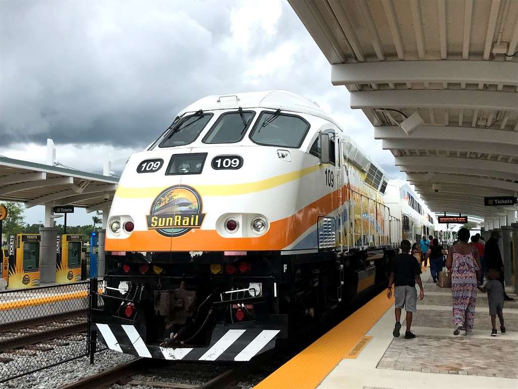 Poinciana Sunrail Station | 5025 S Rail Ave, Kissimmee, FL 34758 | Phone: (855) 724-5411