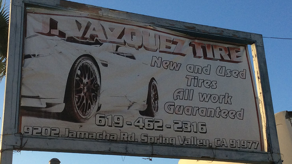 J Vasquez Tire | 9202 Jamacha Rd, Spring Valley, CA 91977, USA | Phone: (619) 462-2316