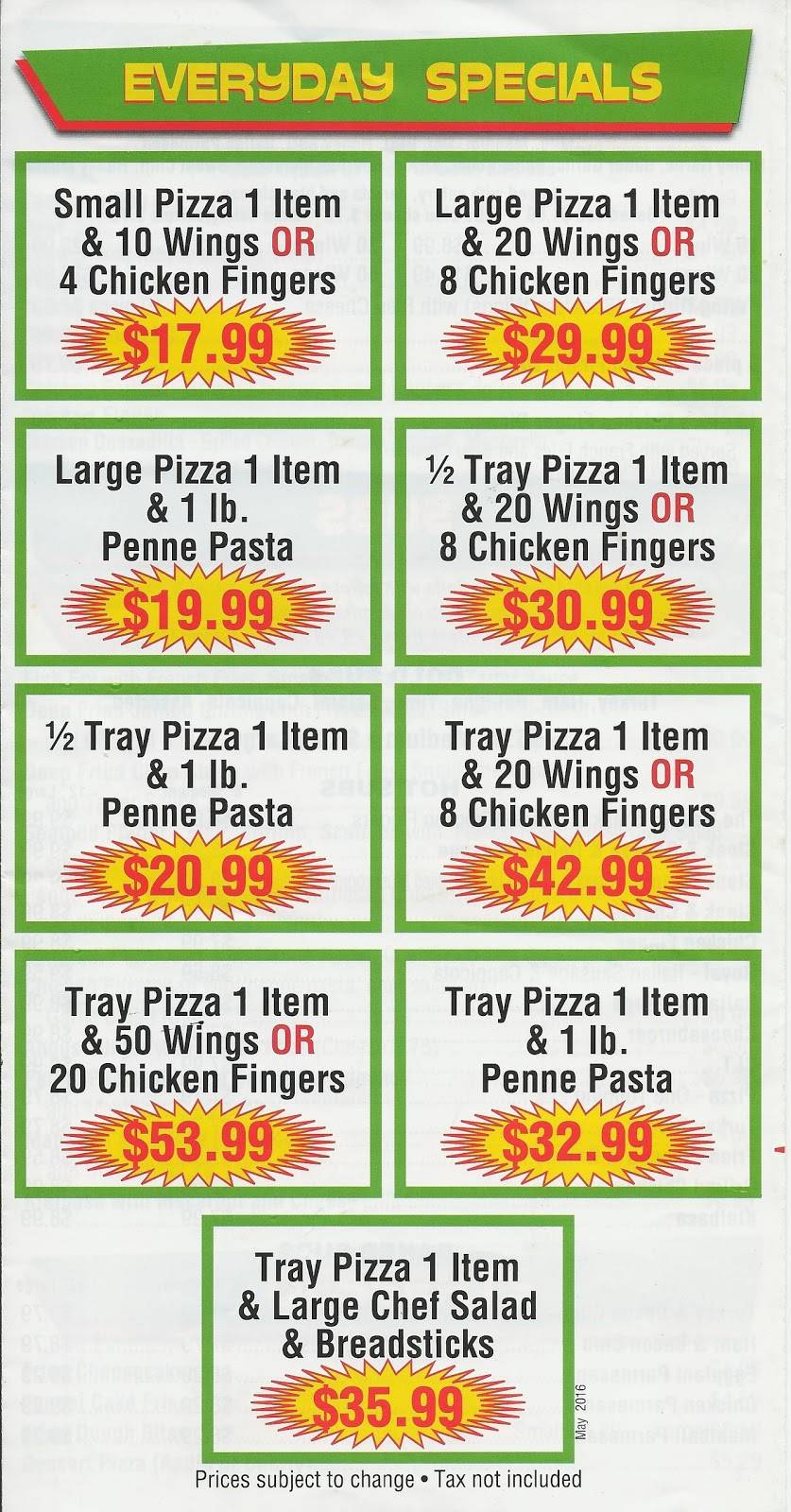 Rockys Island Pizza | 2600 Grand Island Blvd #3148, Grand Island, NY 14072, USA | Phone: (716) 774-1100