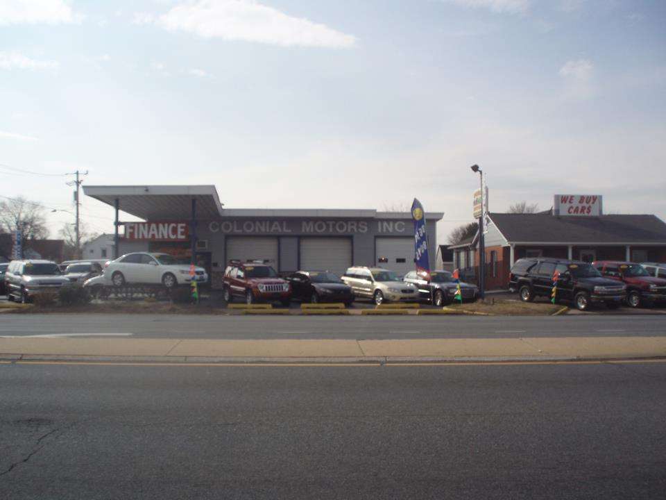 Colonial Motors | 205 N Dupont Blvd, Smyrna, DE 19977, USA | Phone: (302) 653-6166