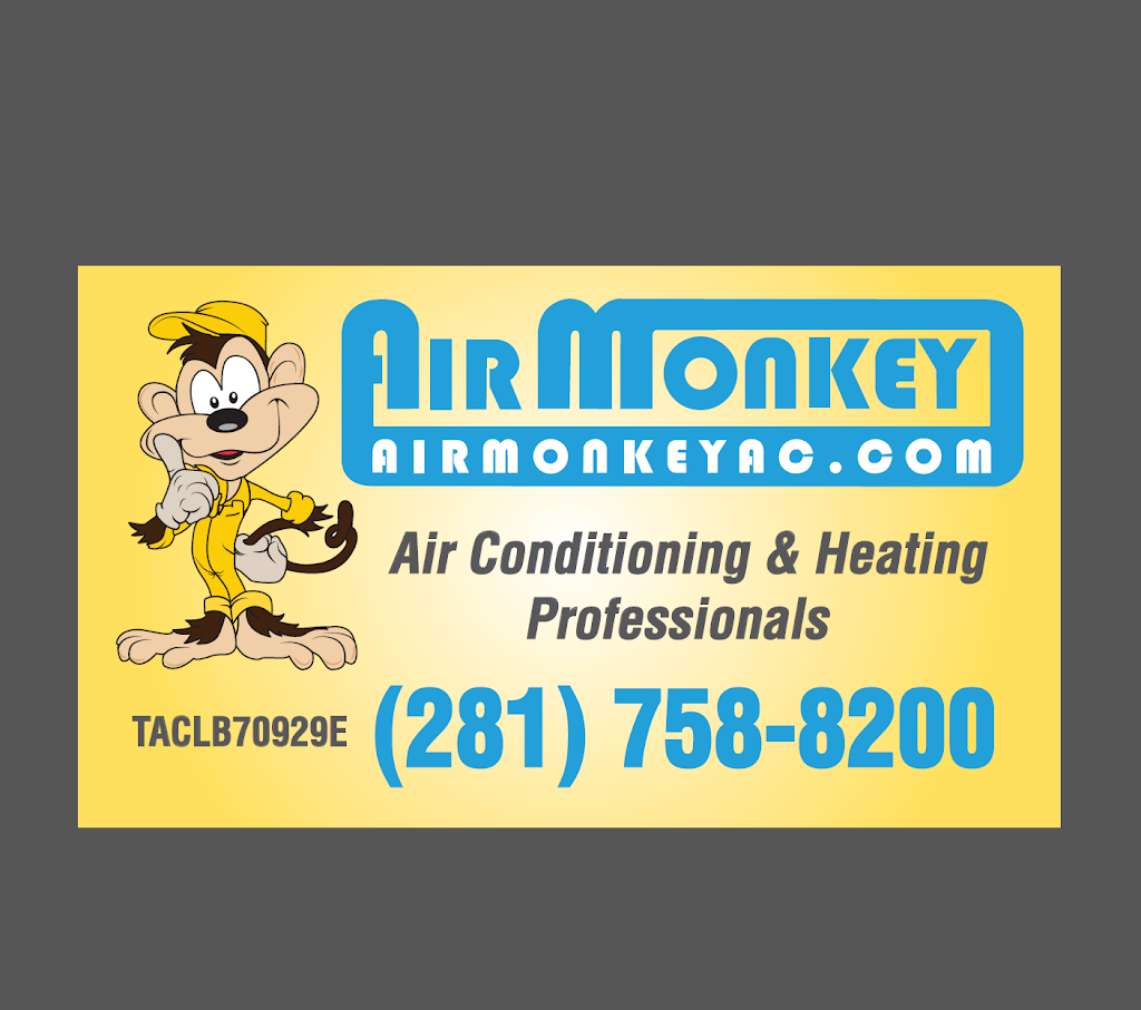 Air Monkey AC | 15006 Lakewood Forest Dr Suite 200, Houston, TX 77070, USA | Phone: (281) 758-8200