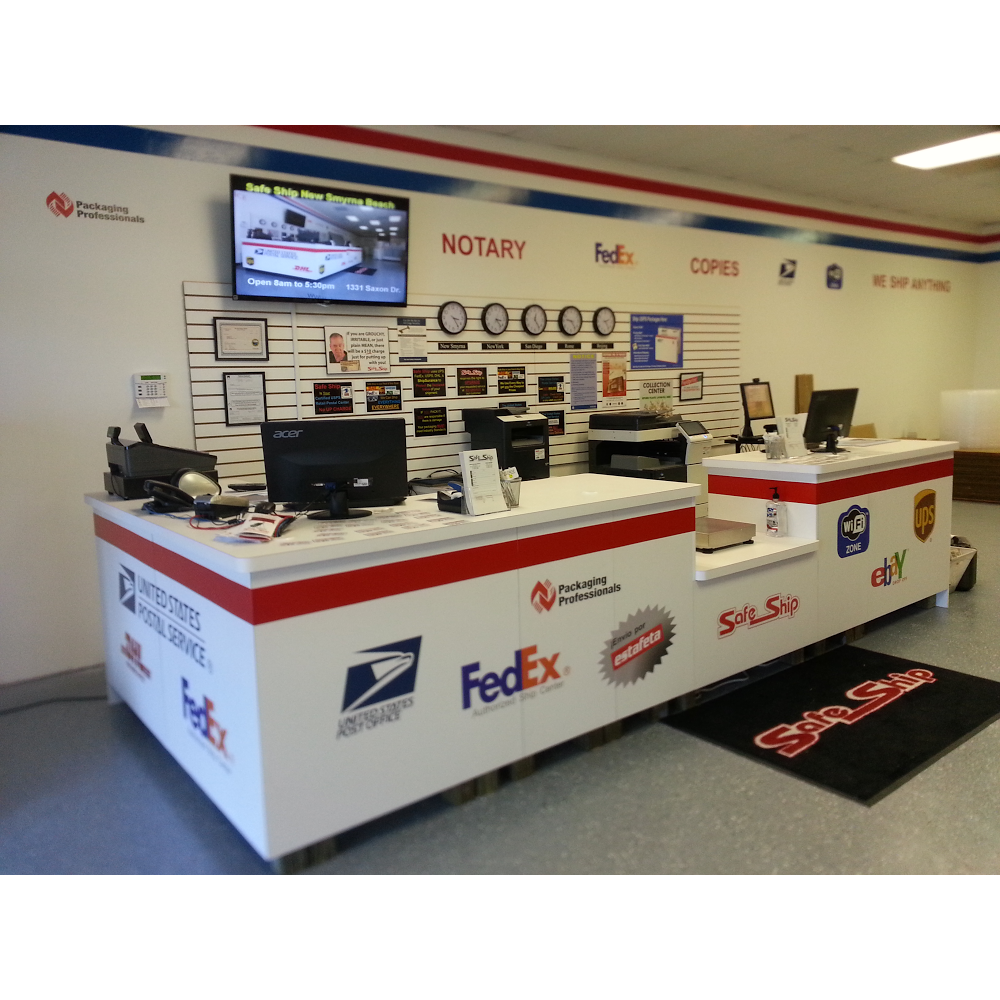 Safe Ship - New Smyrna Beach | 1331 Saxon Dr, New Smyrna Beach, FL 32169, USA | Phone: (386) 957-9845
