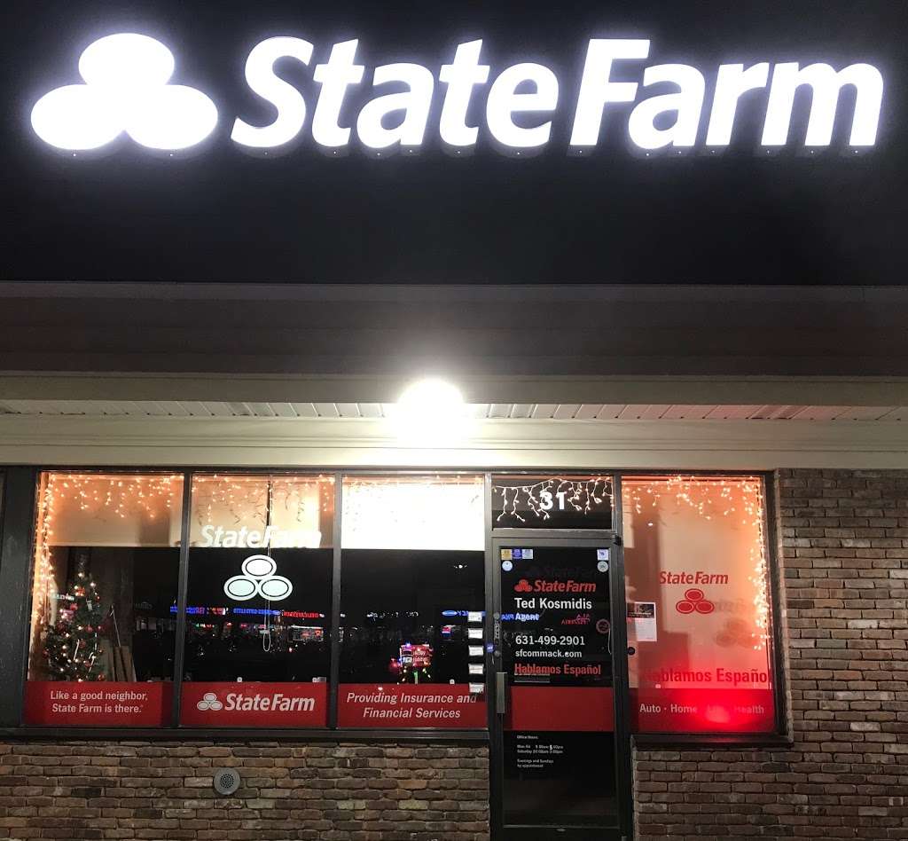 Ted Kosmidis - State Farm Insurance Agent | 31 Vanderbilt Motor Pkwy, Commack, NY 11725 | Phone: (631) 499-2901