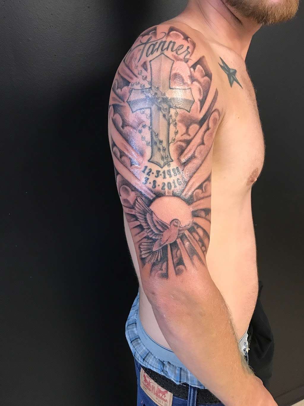 Crane & co. Tattoo | 214 Central St, Hudson, NH 03051, USA | Phone: (603) 816-4653