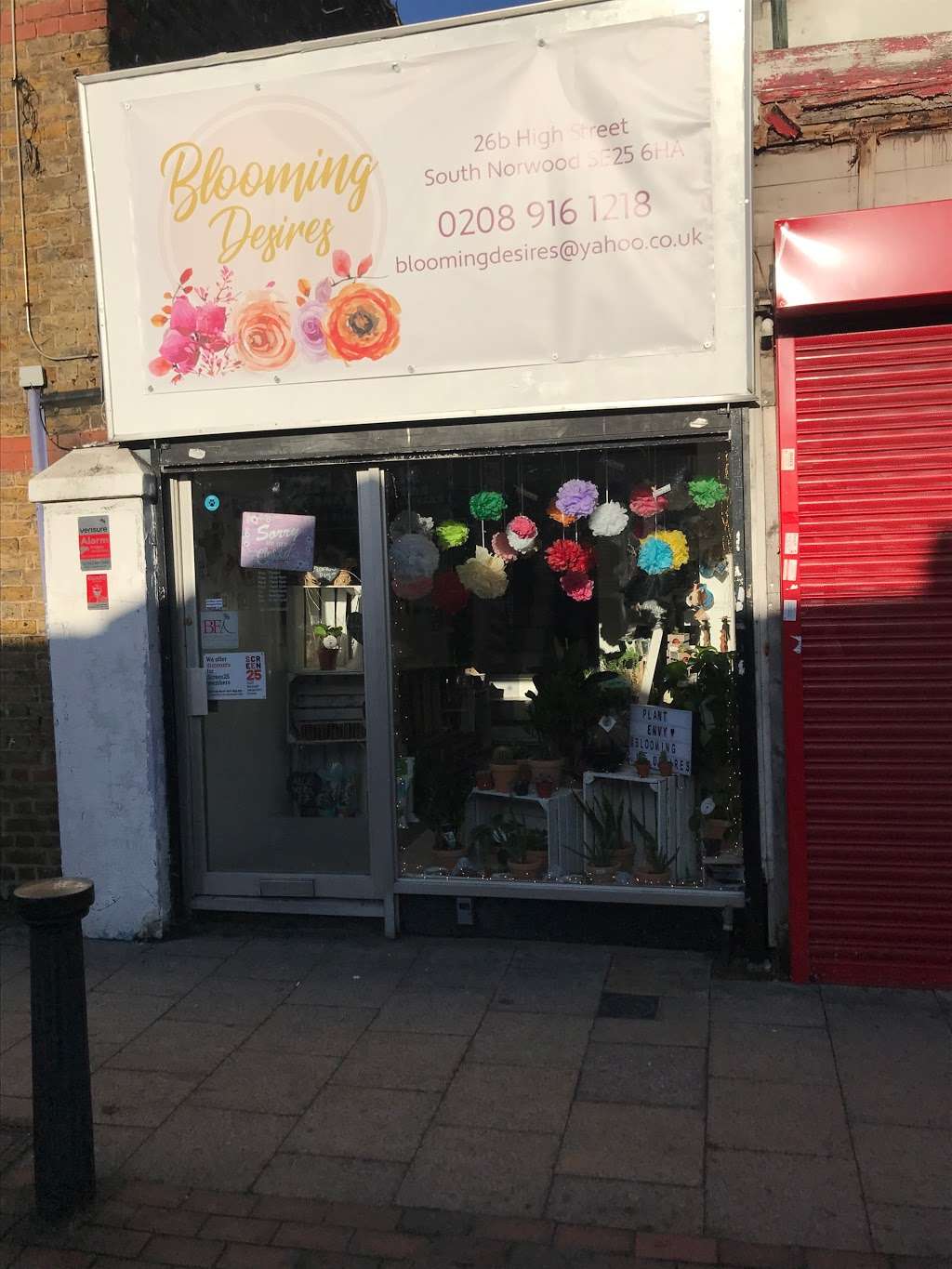 Blooming Desires South Norwood | 26b High St, London SE25 6HA, UK | Phone: 07728 395713