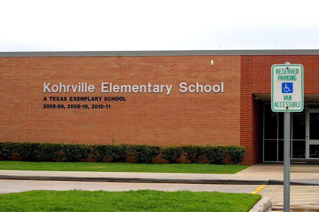 Kohrville Elementary School | 11600 Woodland Shore Dr, Tomball, TX 77375 | Phone: (832) 484-7200