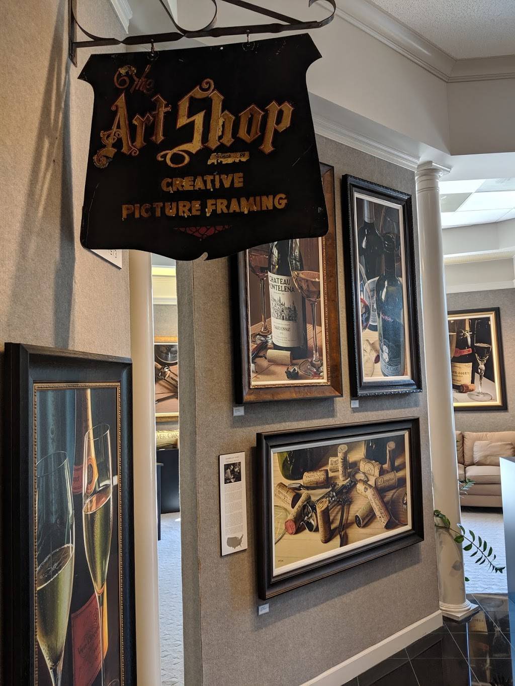 The Art Shop - Fine Art & Custom Framing | 3900 W Market St ste a, Greensboro, NC 27407, USA | Phone: (336) 855-8500