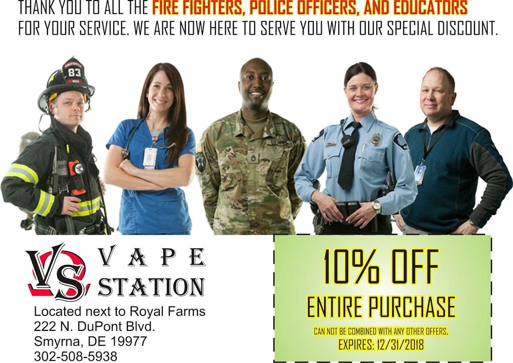 Vape Station Delaware | 222 N Dupont Hwy, Smyrna, DE 19977, USA | Phone: (302) 508-5938