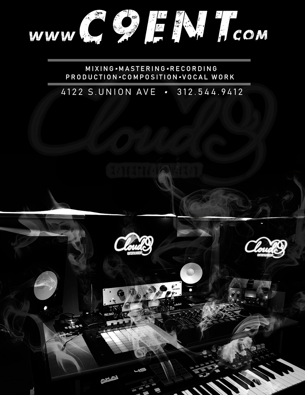 Cloud9 Entertainment | 4118 S Union Ave, Chicago, IL 60609, USA | Phone: (312) 544-9412 Cloud9 Entertainment | 4118 S Union Ave, Chicago, IL 60609, USA | Phone: (312) 544-9412