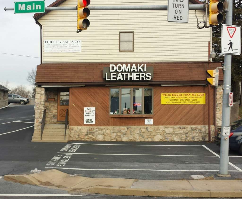 Domaki Leathers | 85 W Main St, Leola, PA 17540, USA | Phone: (717) 656-3201